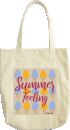 Summer Feeling Tote Bag Ice Cream