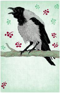 Hooded Crow Poster 1