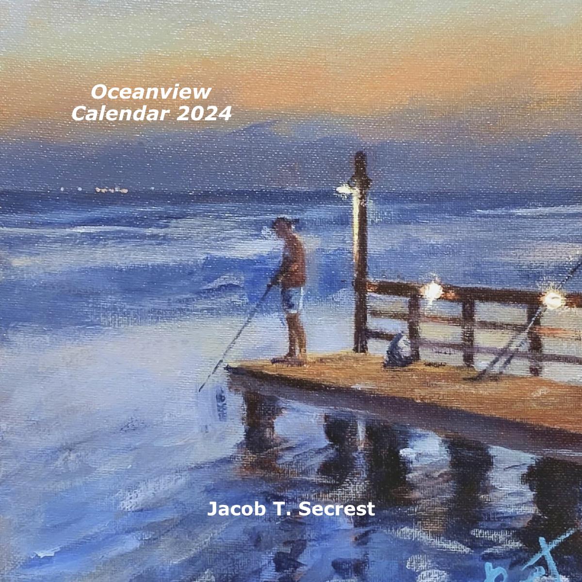 Oceanview Calendar 2024 by Jacob Secrest