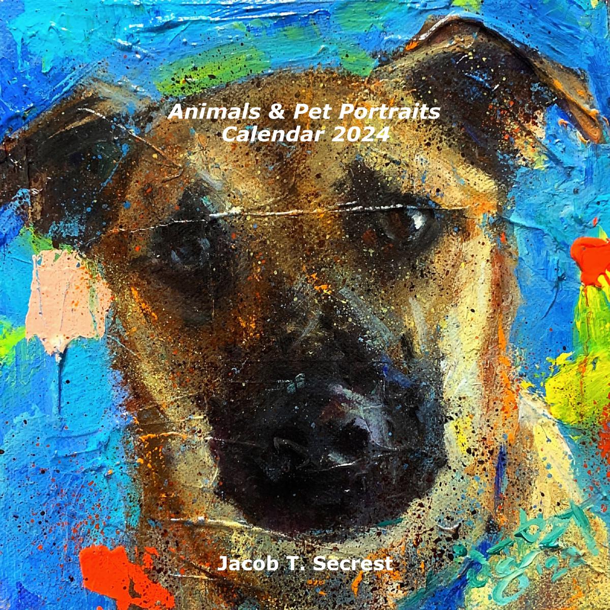 Animals Calendar 2024 by Jacob Secrest