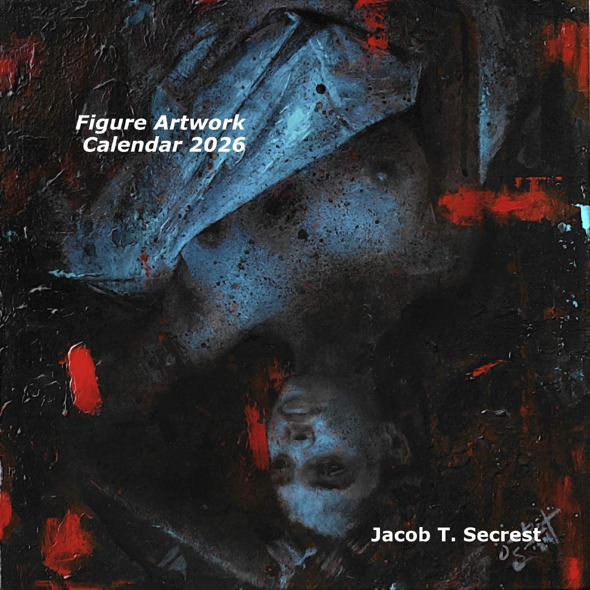 Figure Artwork Calendar 2026 12x12