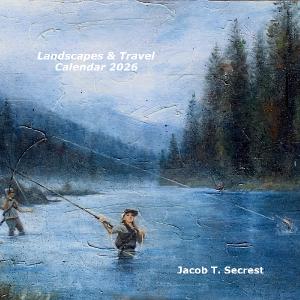 Landscapes & Travel 2026 Calendar - 12x12
