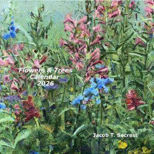 Flowers & Trees 2026 Calendar 12x12
