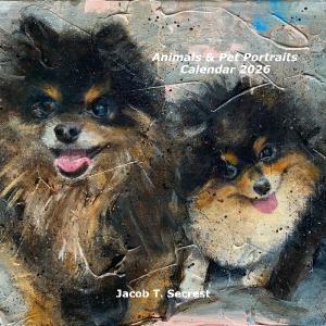Animals & Pet Portraits Calendar 2026 12x12