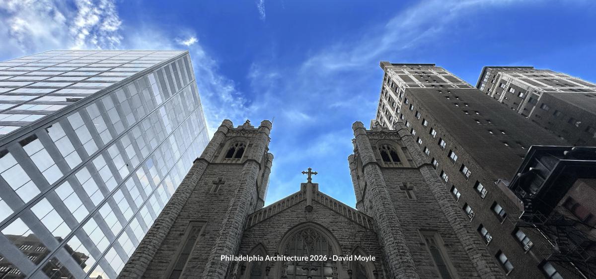 Philadelphia Architecture 2026 Desktop Calendar