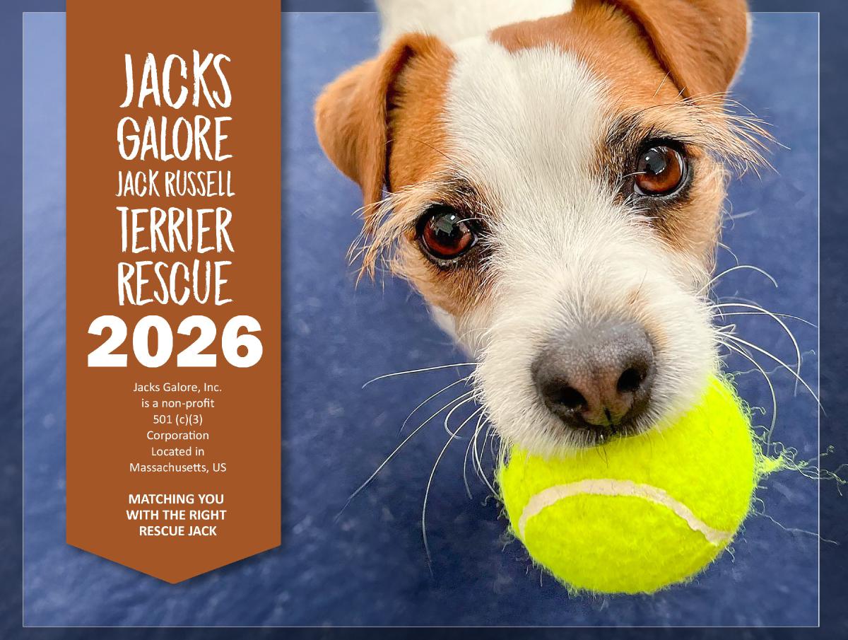 2026 Jacks Galore Fundraiser Calendar