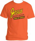 Jesus King of Kings Christian Faith T-Shirt