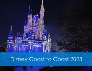 Disney Wall Calendar 2023 - Dizney Coast to Coast