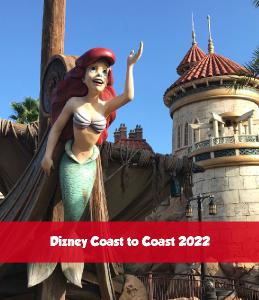Disney Desk Calendar 2022 - Dizney Coast to Coast
