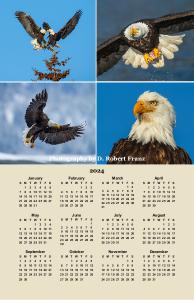 Bald Eagle Poster Calendar