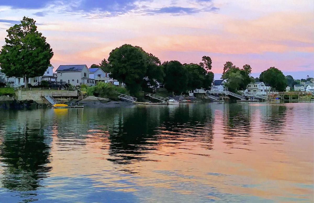 Salters Point and the Danvers River