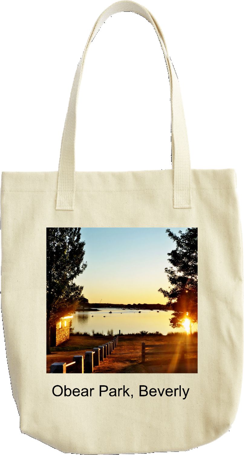 Sunset at Obear Park Tote Bag