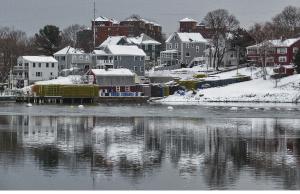 Bartlett's Wharf in Winter