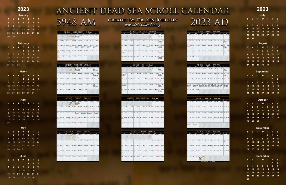 Poster Dead Sea Scroll Calendar | 2023AD | 5948AM | Create Photo Calendars Poster Dead Sea Scroll Calendar | 2023AD | 5948AM | Create Photo Calendars