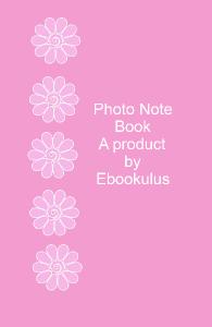 Ebookulus Photo Notebook