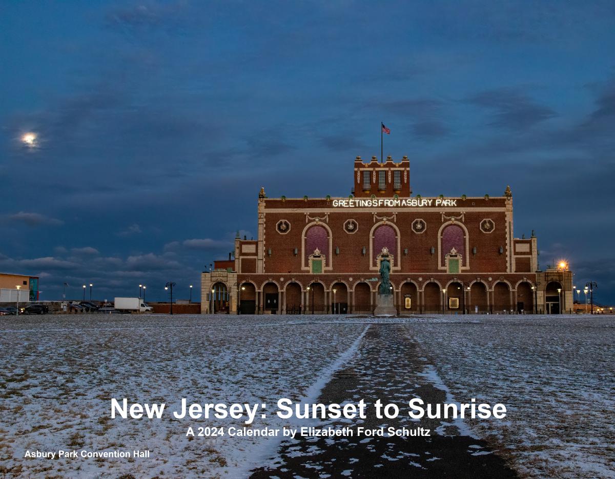 New Jersey Sunset to Sunrise Calendar