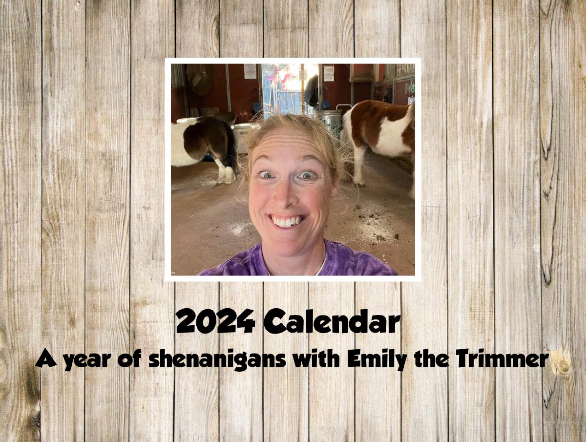 Emily the Trimmer 2024 Calendar