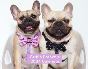 Griffin Frenchie 2024 Wall Calendar