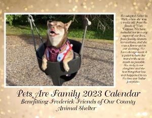 Pets Are Family 2023 Calendar