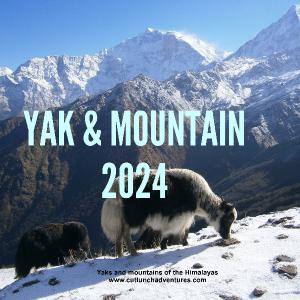 2024 Yak and Mountain Wall Calendar 12x12