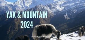 2022 Yak and Mountain Desk Calendar
