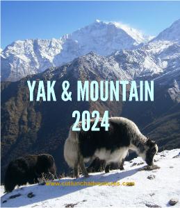 2022 Yak and Mountain CD Calendar