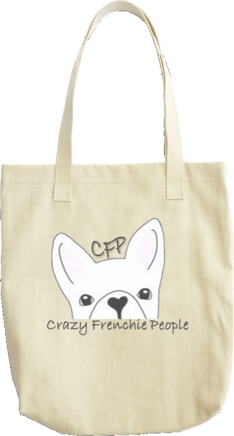 Crazy Frenchie People Tote