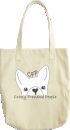 Crazy Frenchie People Tote