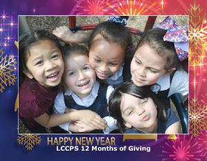 LCCPS 12 Months of Giving Calendar