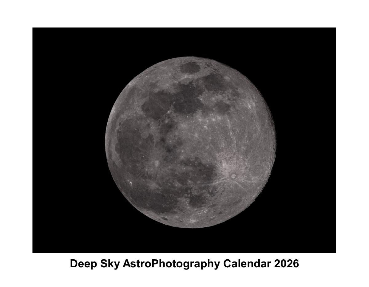 Deep Sky Astrophotography Calendar 2026