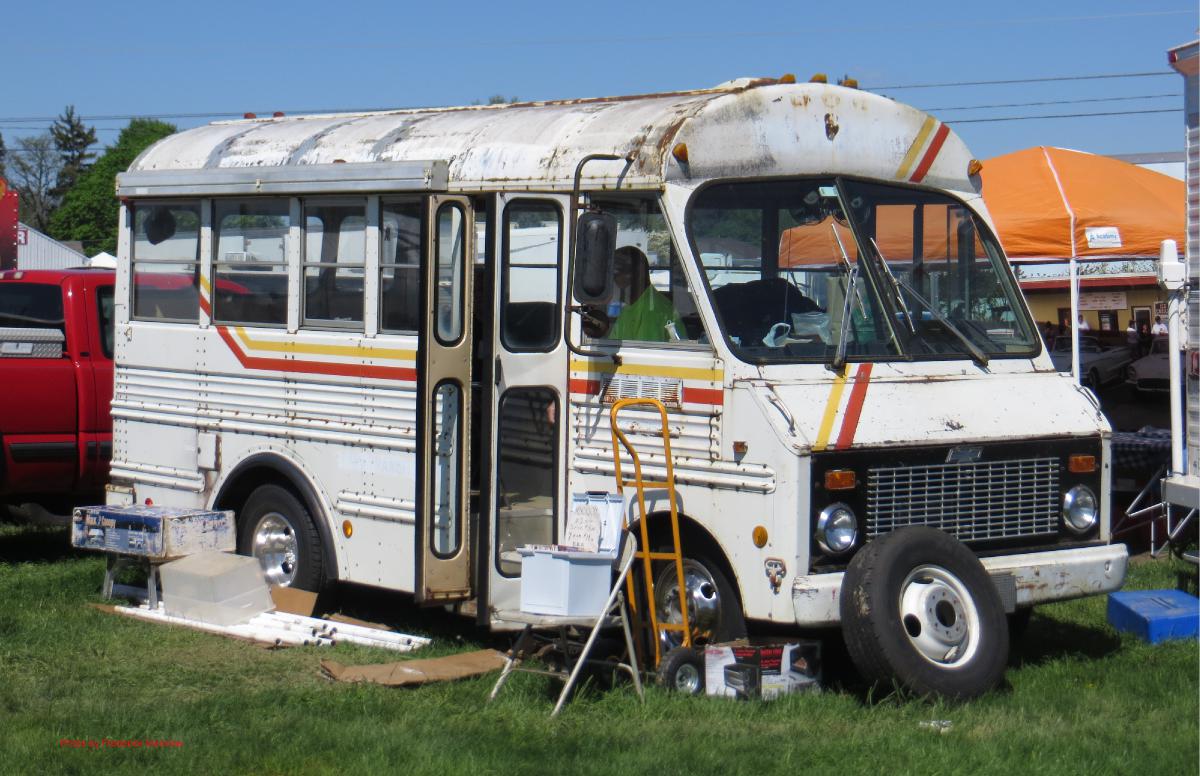 Old Bus Poster