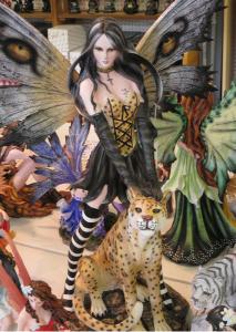 Fairy With Leopard