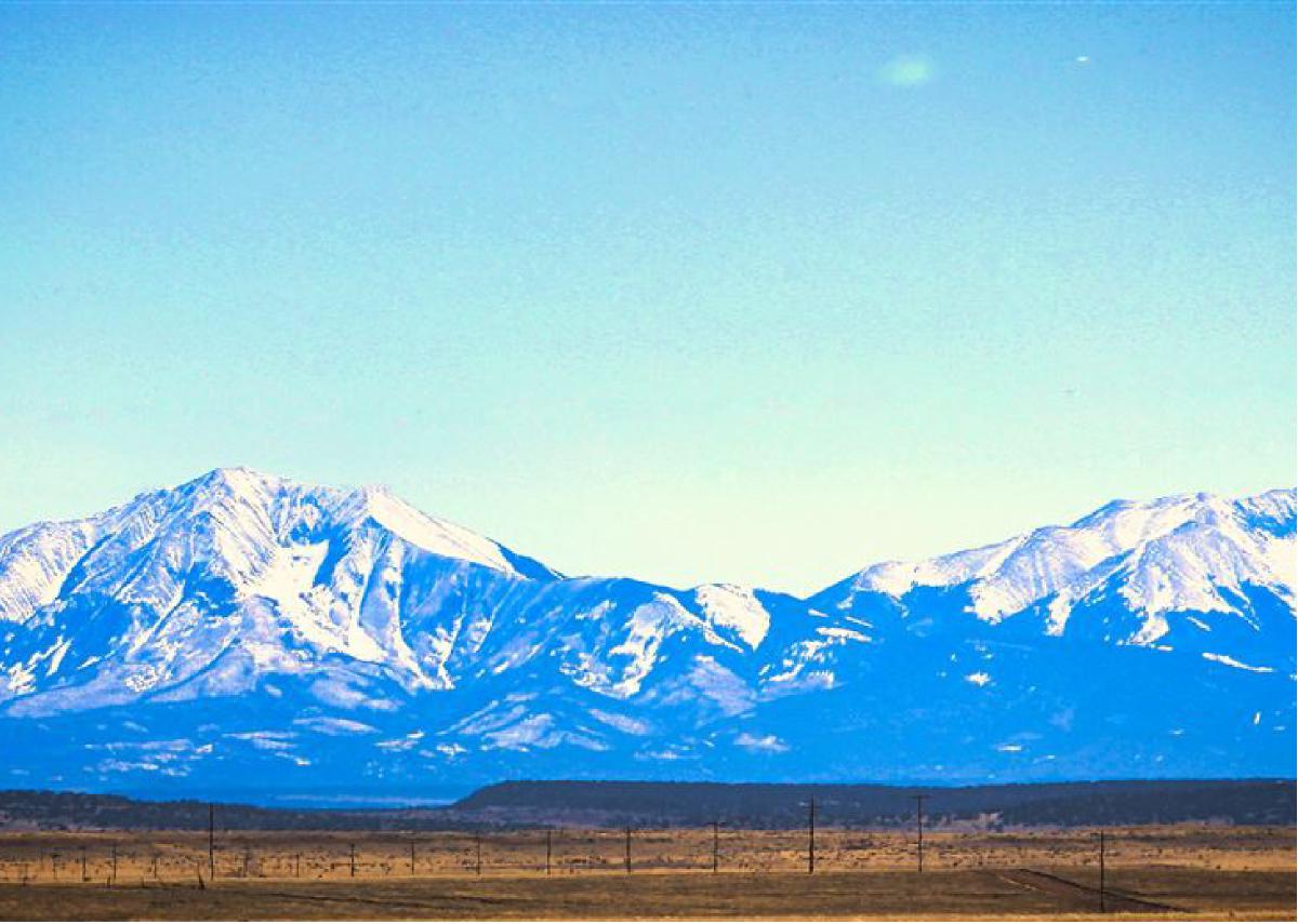 Spanish Peaks Postcard
