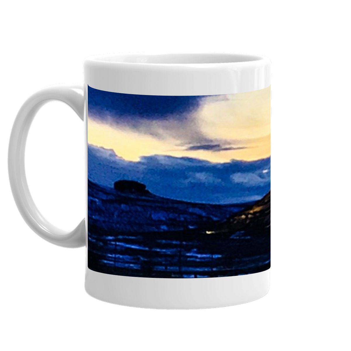 Chimney Rock Coffee Mug White