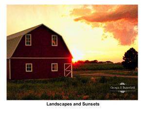 Landscapes and Sunsets
