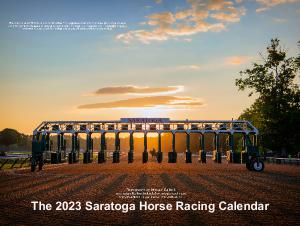 Saratoga Horses 2023 Calendar