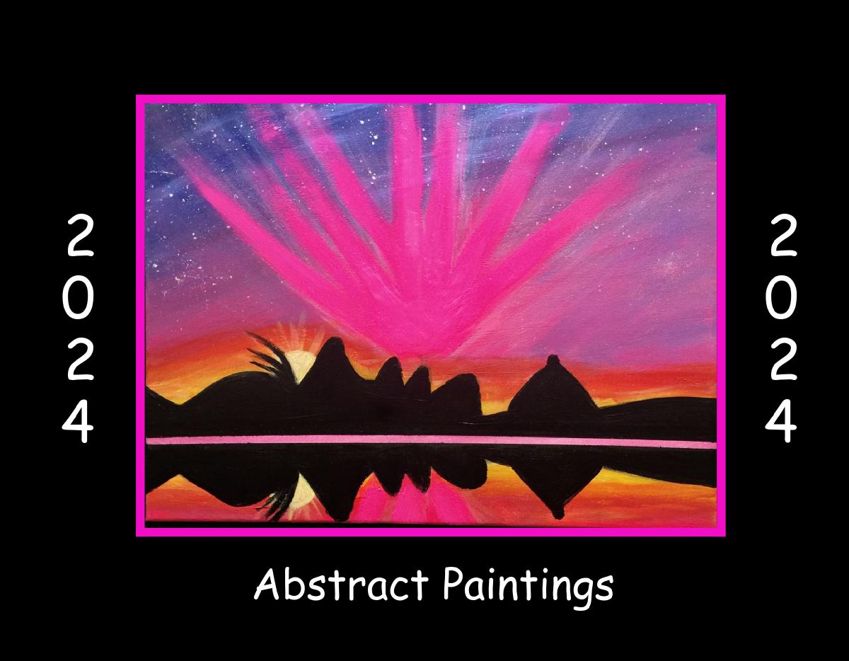 2024 Abstract Paintings of Joy