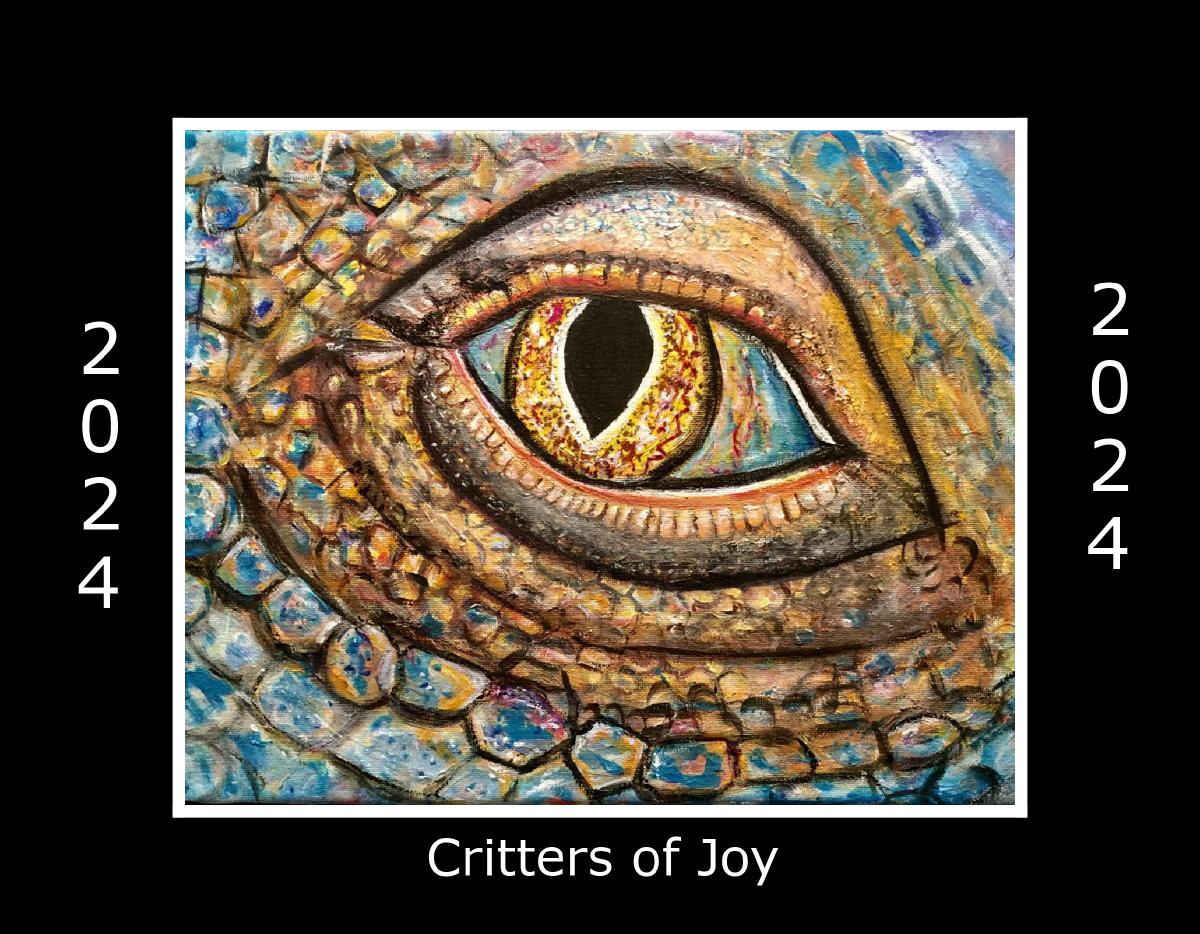 2024 Creatures of Joy Wall Calendar