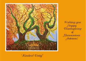 Thanksgiving Notecard Kindred Unity