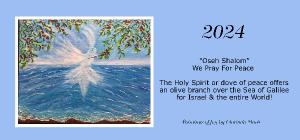 We Pray For Peace Desk Calendar