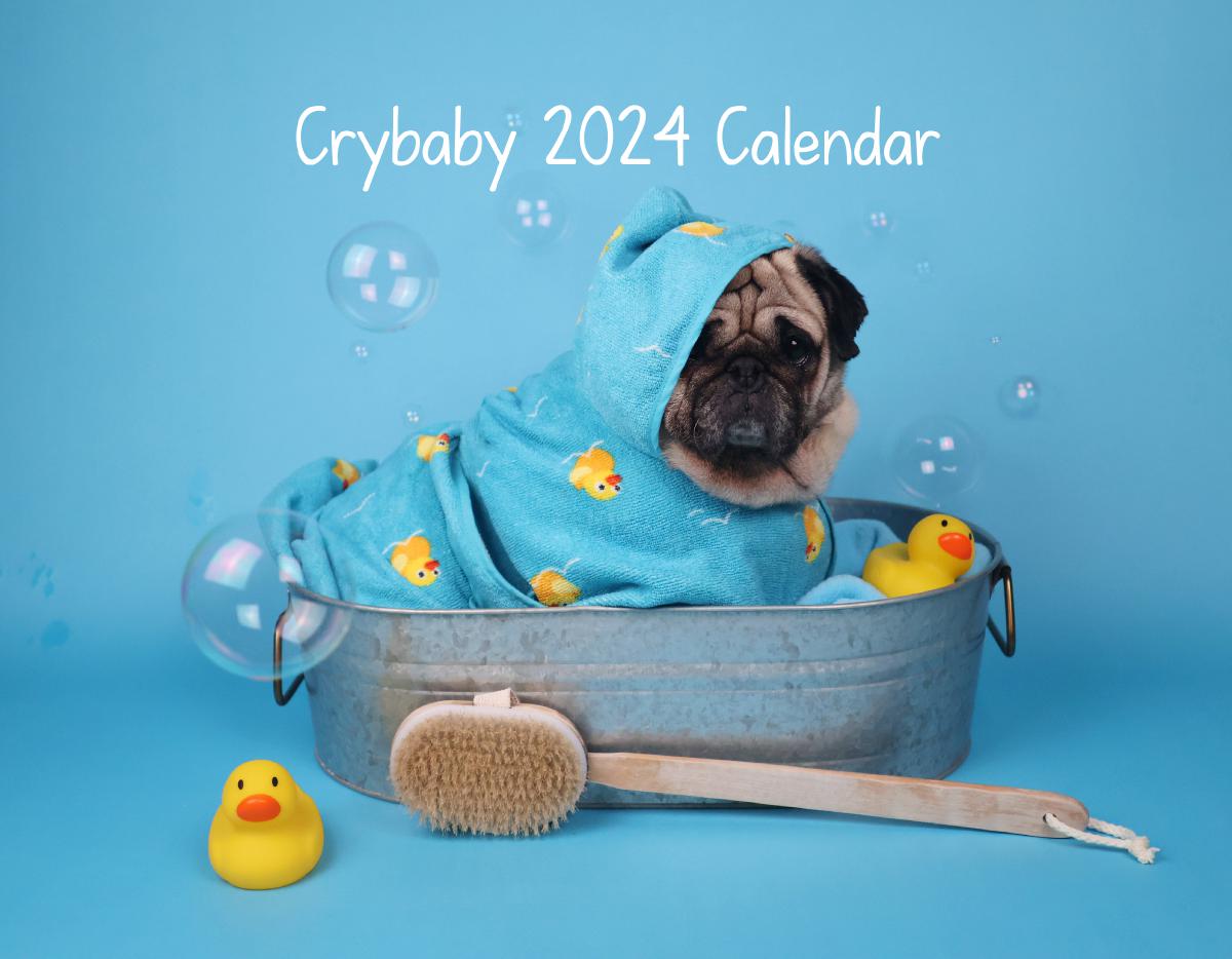 Crybaby 2024 Wall Calendar