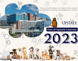 Pets of Upstate 2023 Calendar