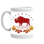 Tasa Bison Mug