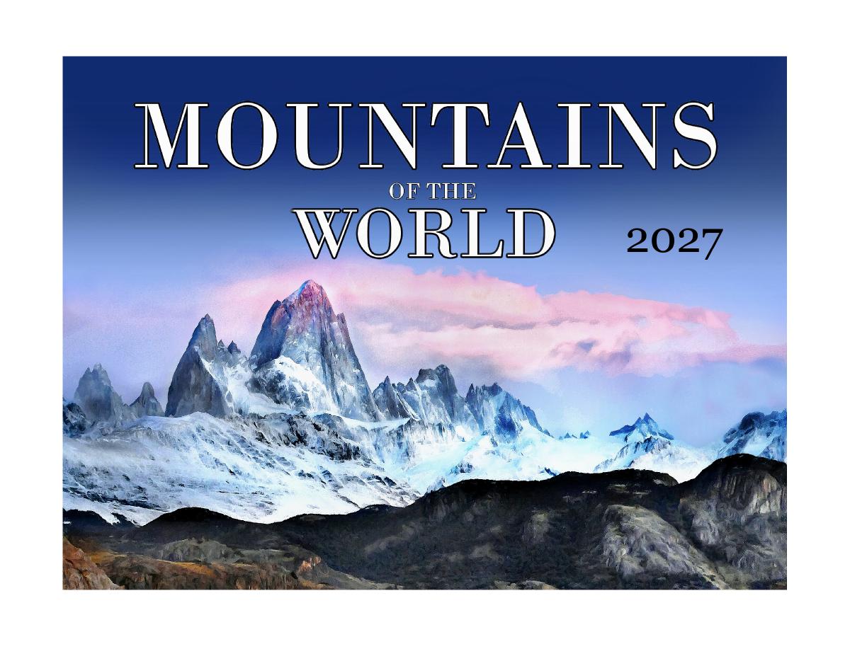 Mountains Wall Calendar 2027