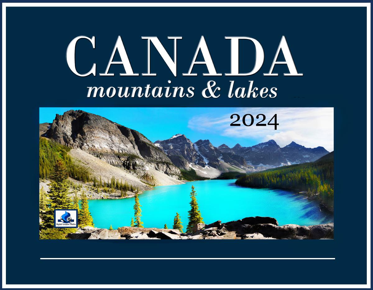 2024 Canada Photography Wall Calendar