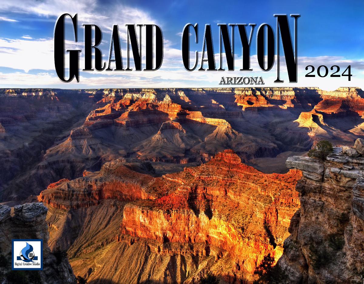 2024 Grand Canyon Wall Calendar