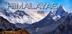 2023 Himalayas Desk Calendar