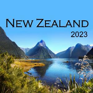 2023 New Zealand SQ Wall Calendar