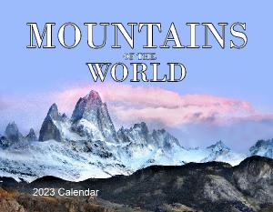 2023 Mountains of The World,  Wall Calendar