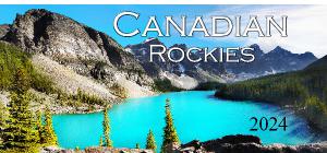 2024 Canadian Rockies Desk Calendar